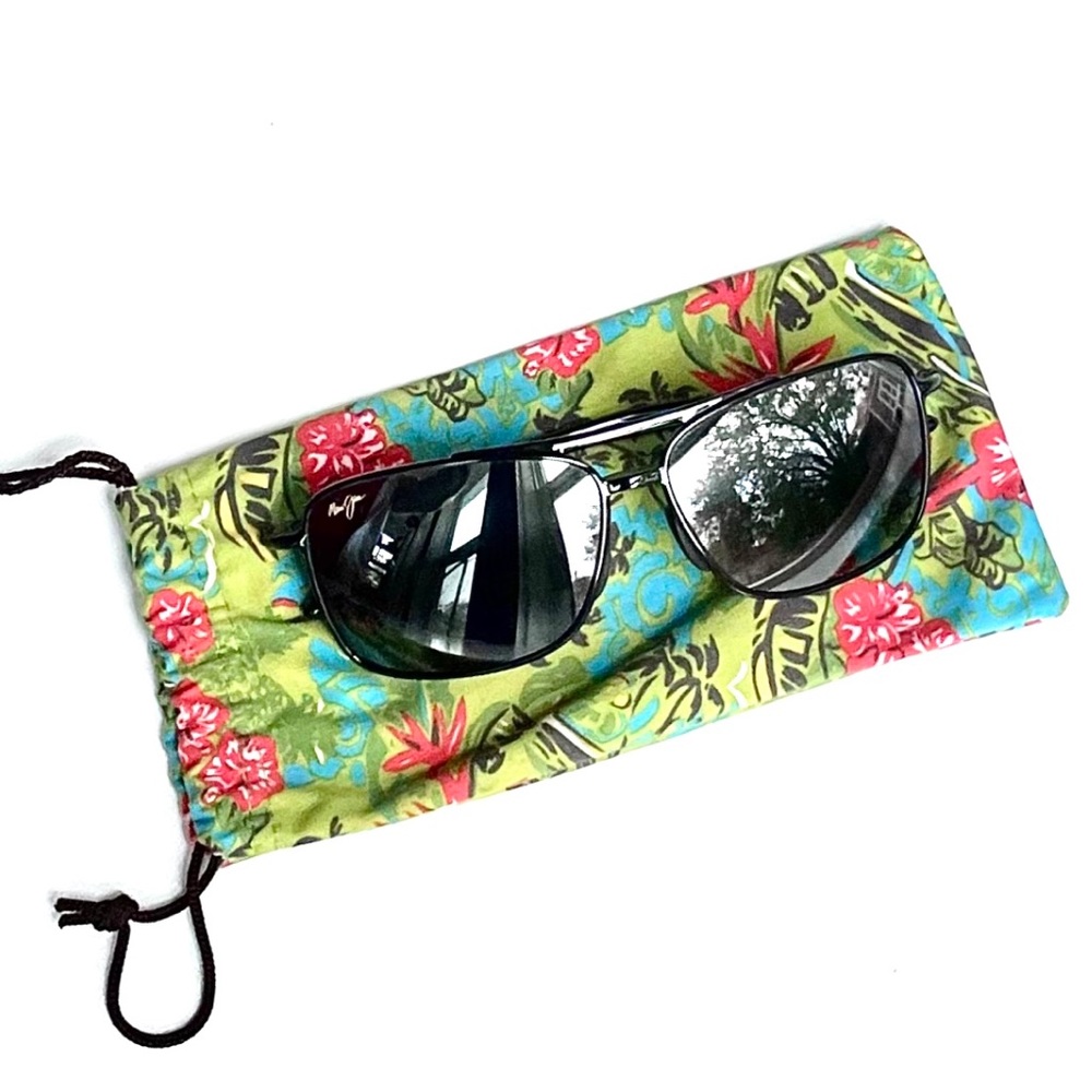 Maui Jim KAUPO GAP Polarized Sunglasses Black Gloss Frame Neutral Grey Lens